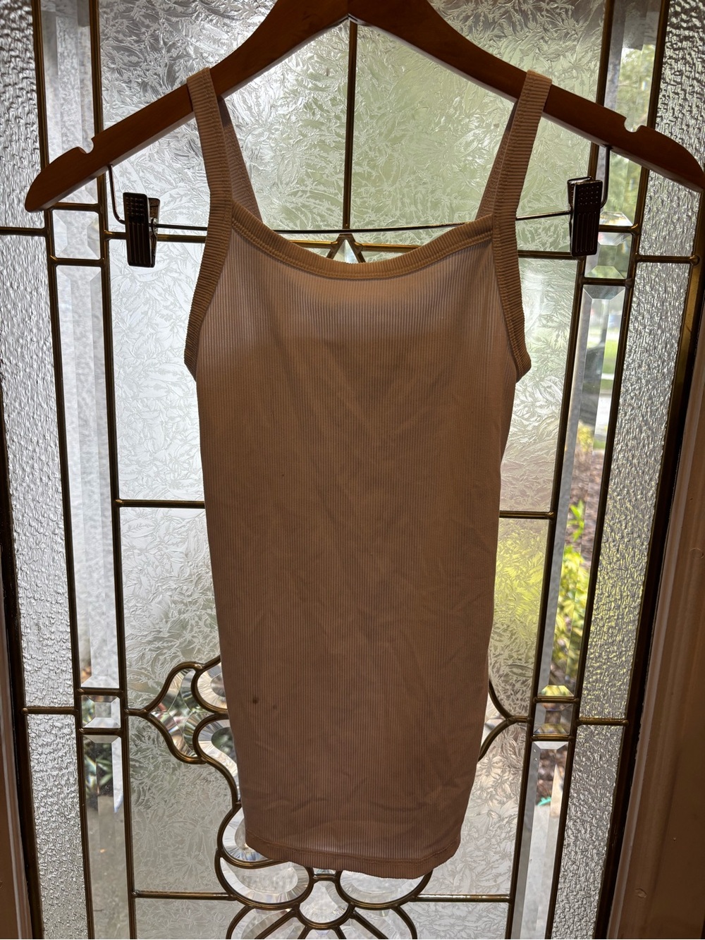 No Boundaries White Ribbed Tank Top